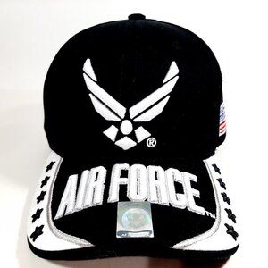 U.S. Air Force Baseball Cap Hat 3-D Puff Embroider